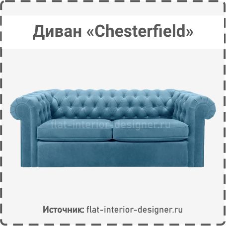 Диван Честерфилд